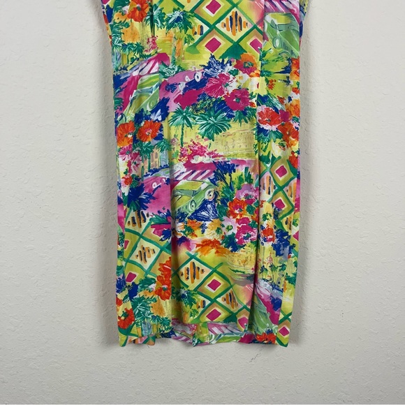 Jams World Vintage 90’s Monte Carlo Hawaiian Dress Size XS - Picture 2 of 5